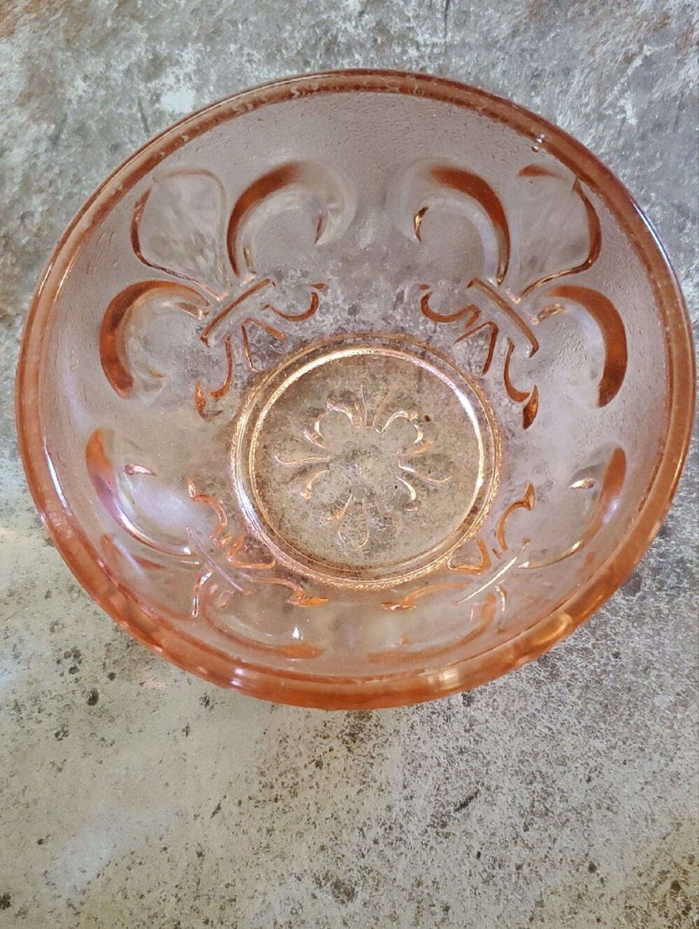 Vintage Pink Glass Decorative Trinket Jar - Picture 7 of 7